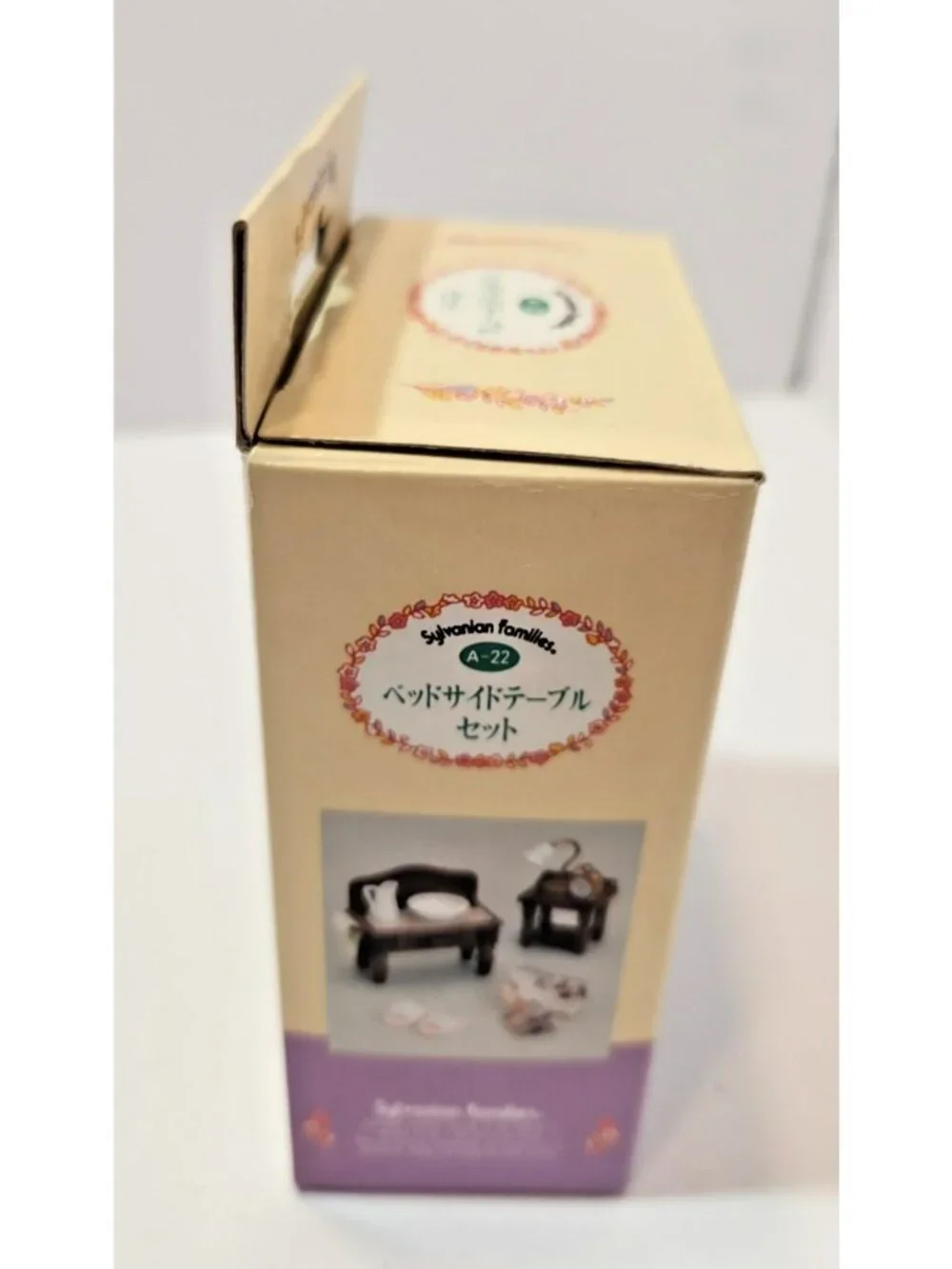 Sylvanian Families Bedside Table Set A-22 New Collectible 15+